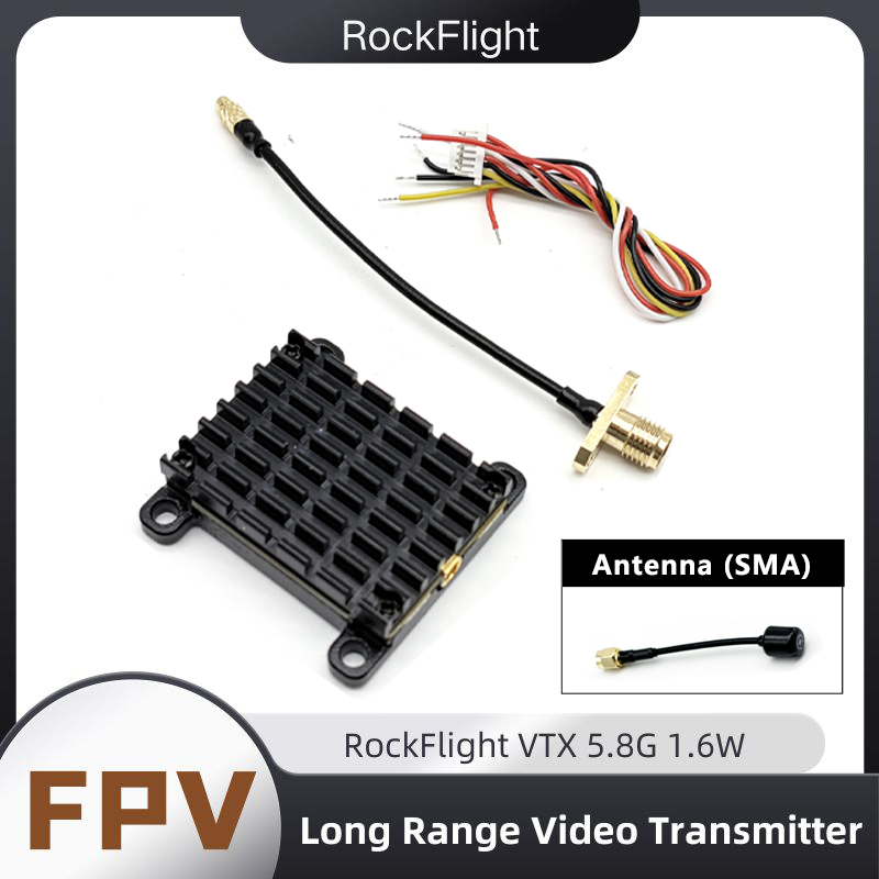 Drone Rc Controller And Receiver - RockFlight TX663 VTX 5.8G 48CH PitMode25mW/200mW/1000mW/1600mW