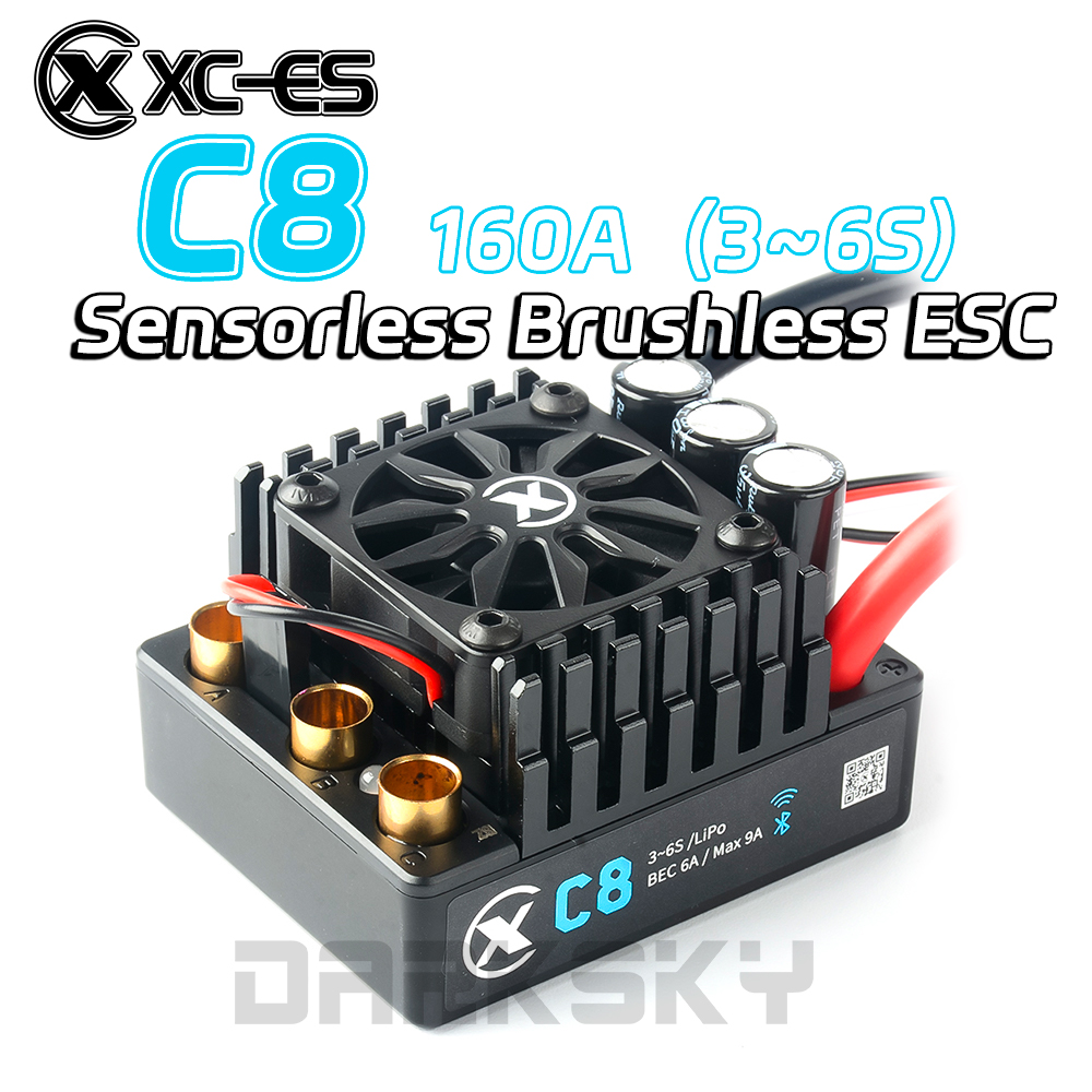 Rc Drift Car Kit - XC-ESC C8 160A Brushless ESC 3-6S