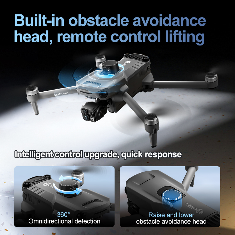 8K 3 Axis Gimbal Brushless 7.2 - огляд і ціна Drone Rc Folding