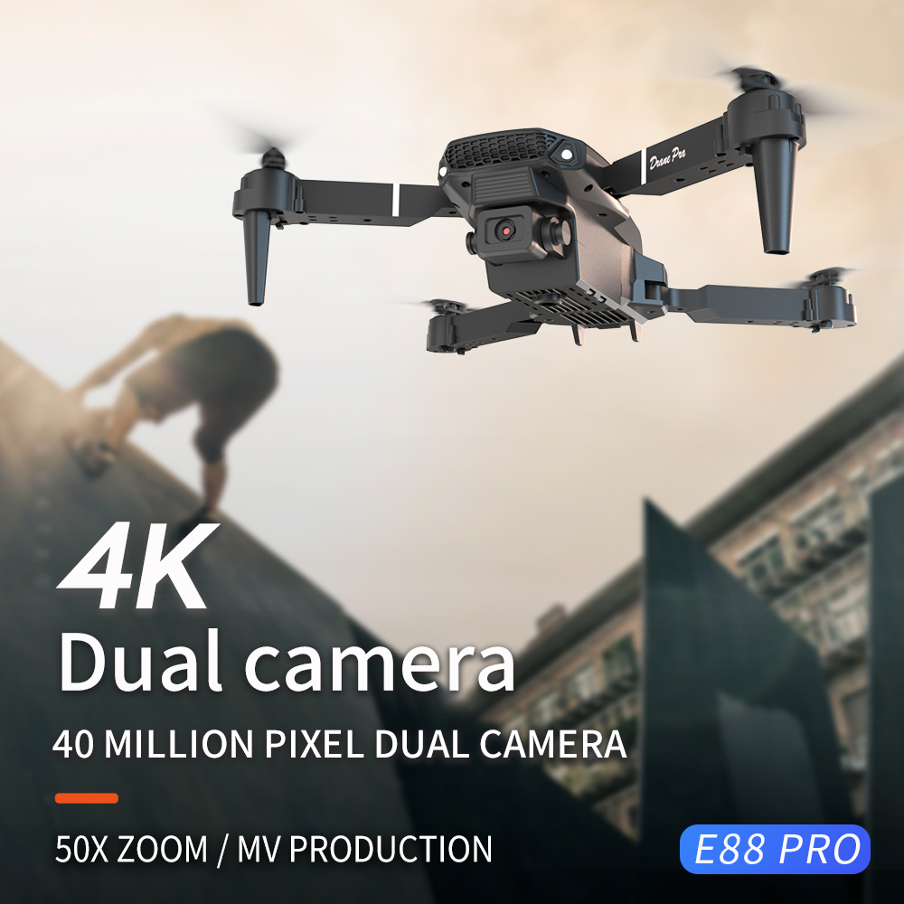 2026 NEW E88 Professional HD 4 - огляд і ціна Drone Rc Land