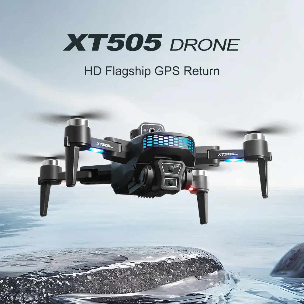 XT505 RC Drone 4K Dual Camera  - огляд і ціна Drone Rc Folding