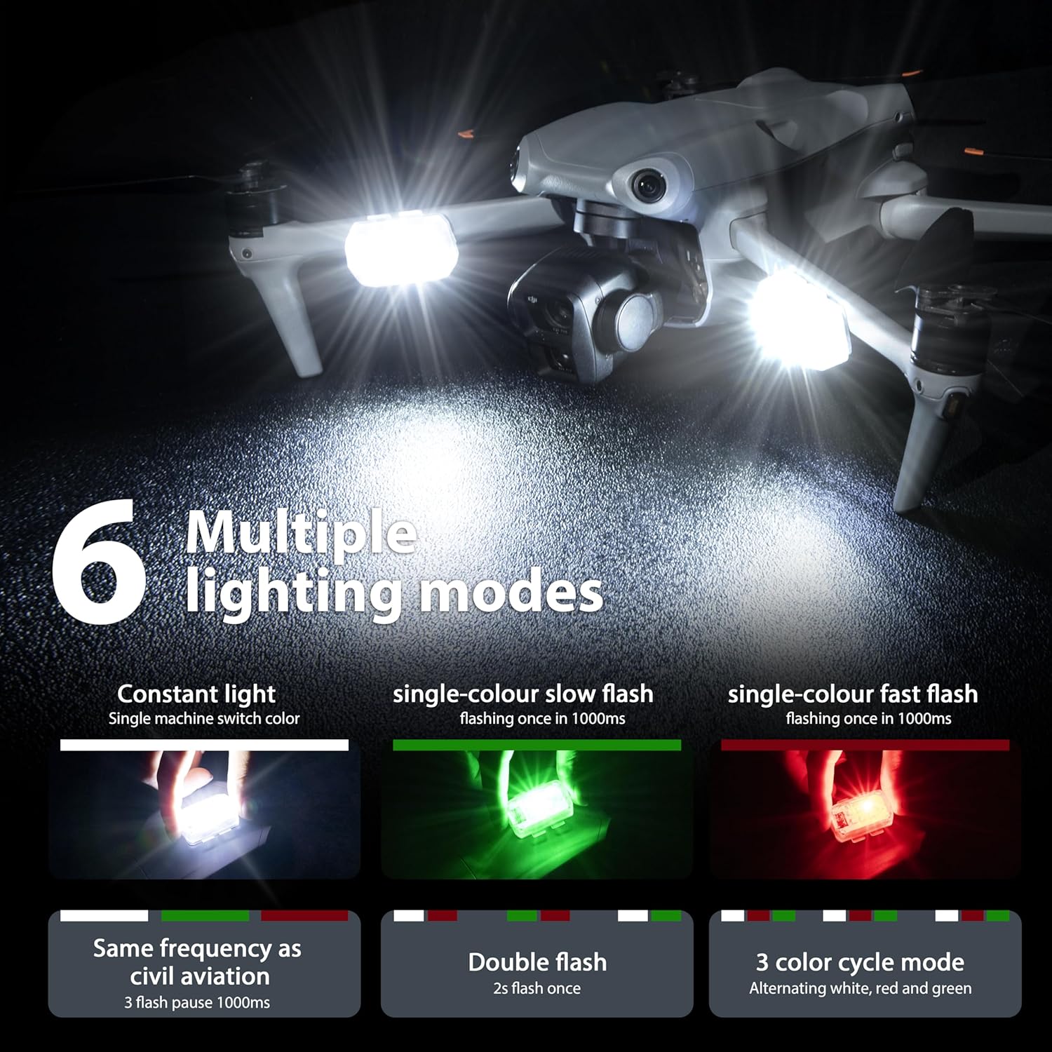 STARTRC Drone Strobe Light Ant - огляд і ціна Drone Lidi Rc