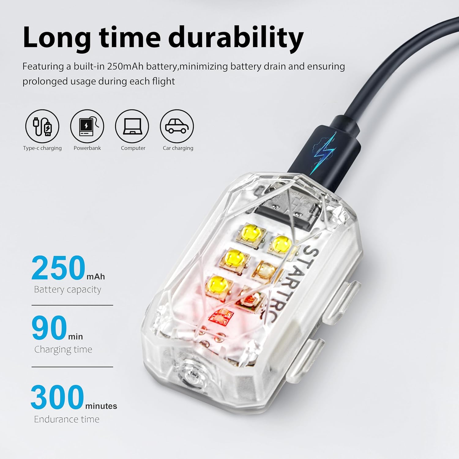 STARTRC Drone Strobe Light Ant - огляд і ціна Drone Lidi Rc