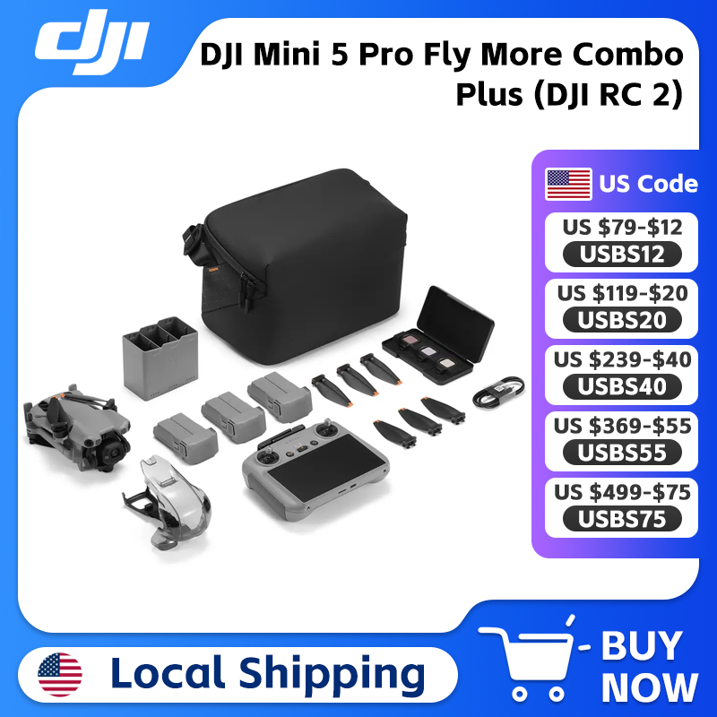 DJI Mini 5 Pro Fly More Combo  - огляд і ціна Drone Dji Rc Mini 3