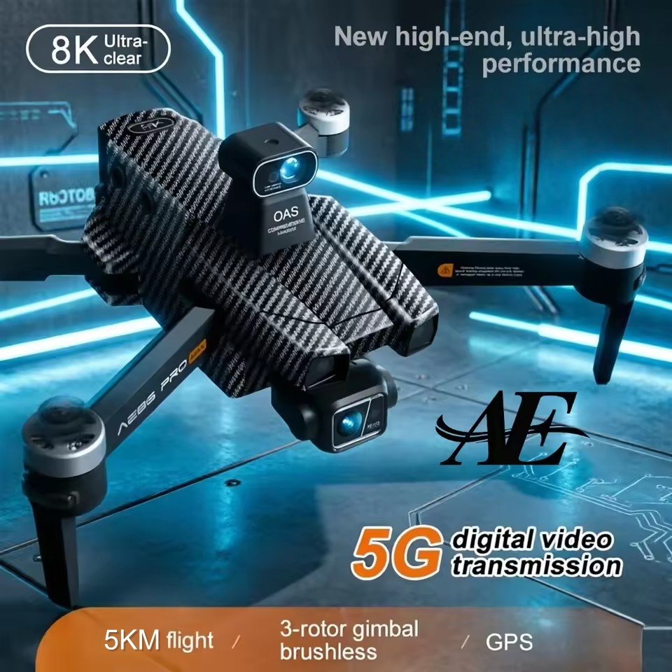 Brushless 8K ESC Dual Camera D - огляд і ціна Drone Rc Folding