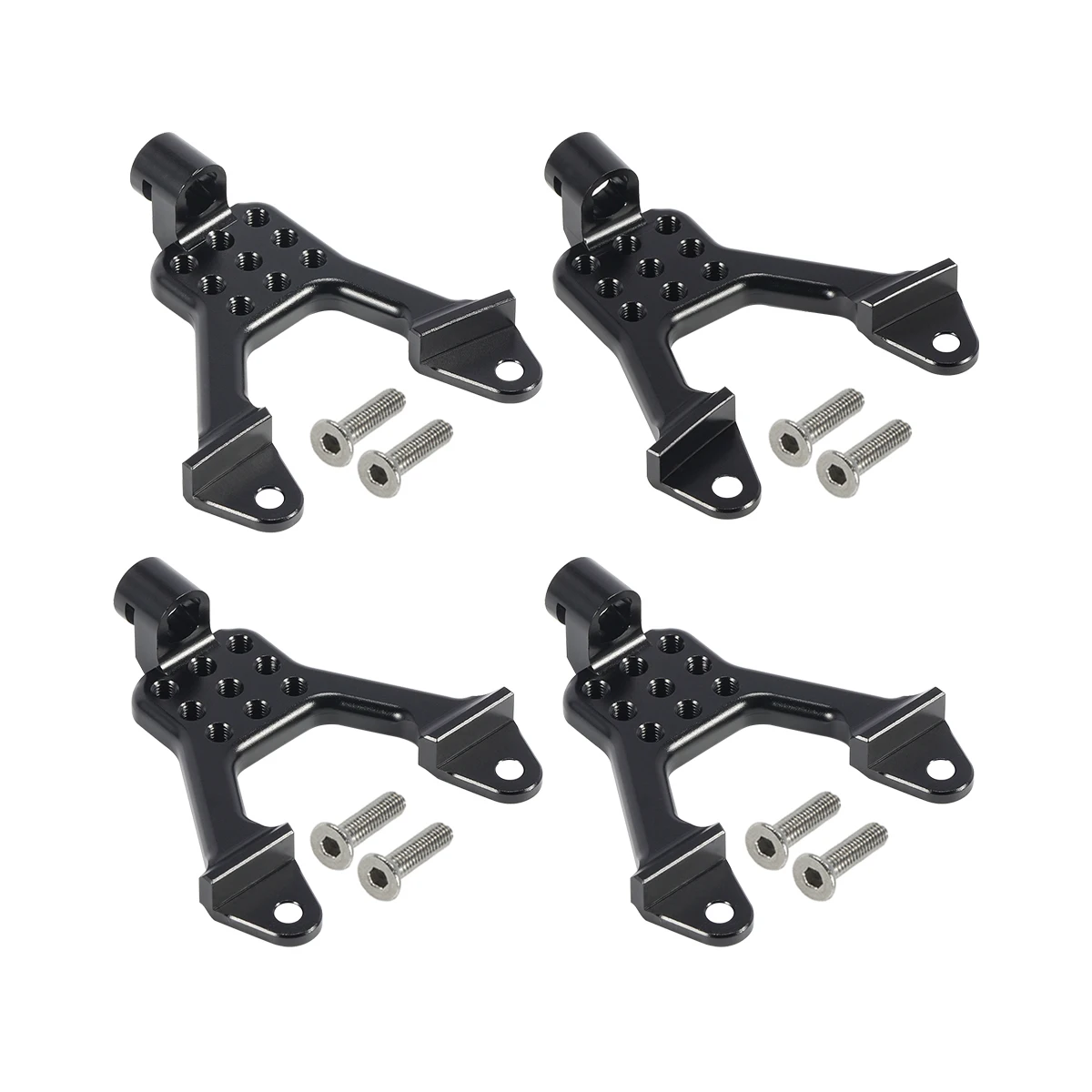 4Pcs Aluminum Front Rear Shock - огляд і ціна Rc Rock Crawler