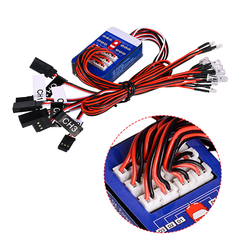 1/10 Scale RC Car LED Lighting - огляд і ціна Drone Lidi Rc