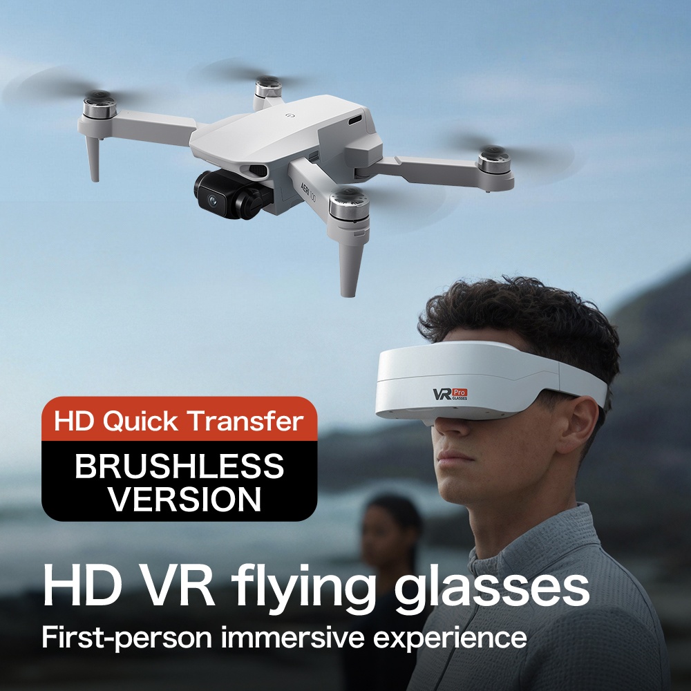 VR Glasses RC Drone Brushless  - огляд і ціна Drone Rc Folding