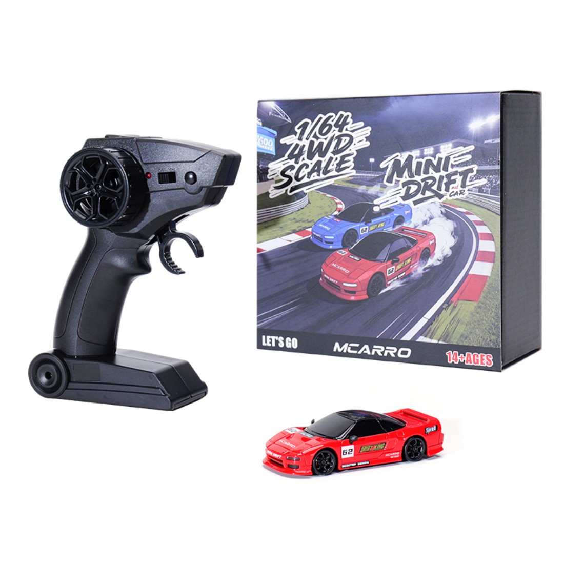 1/64 Micro RC Drift Car 2.4G 4 - огляд і ціна Rc Drift Car Kit