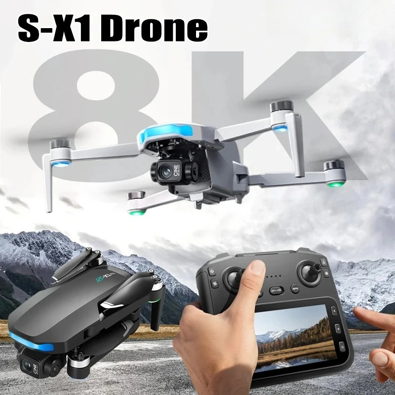 Original S-X1 Drone 8K HD Prof - огляд і ціна Drone Rc Land