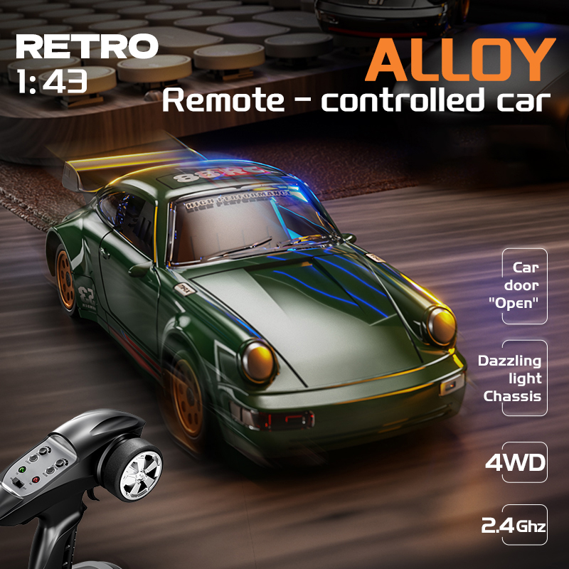 Alloy 1/43 Full Scale Rc Drift - огляд і ціна Rc Drift Car Kit