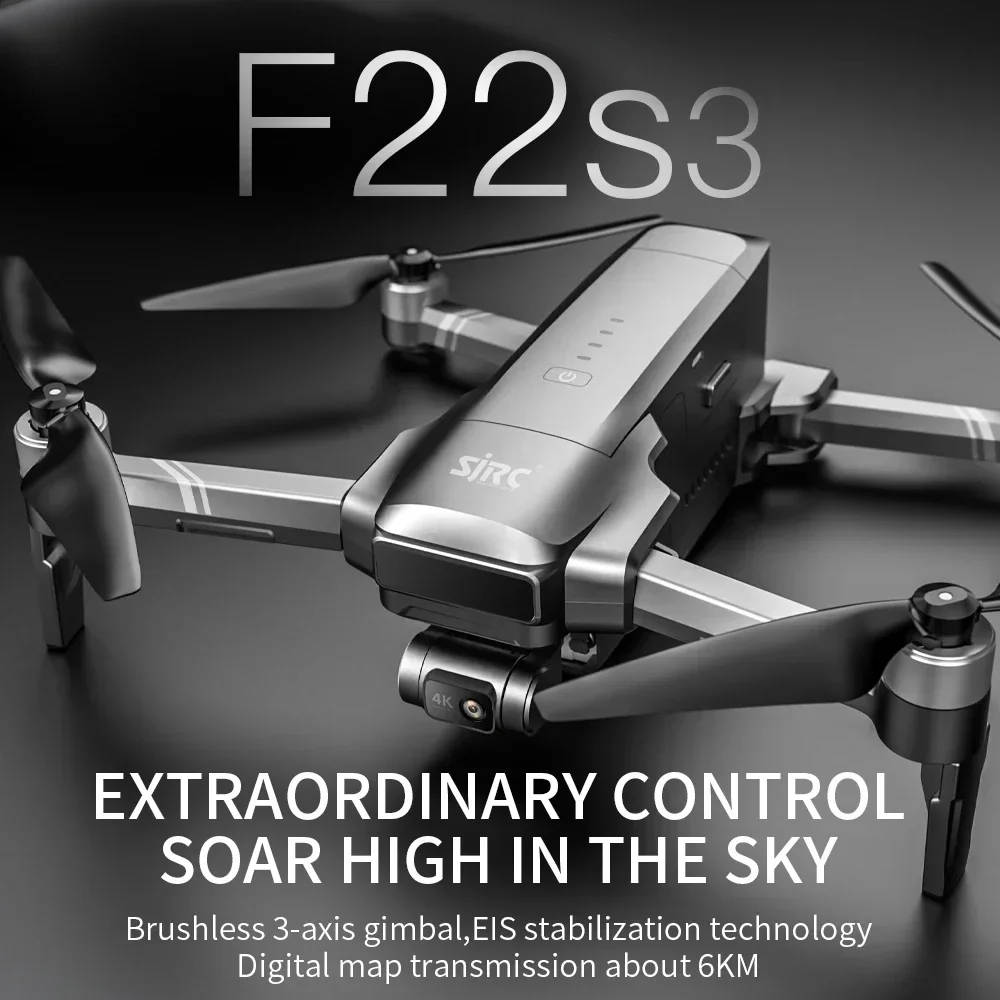SJRC F22 S3 pro Foldable RC Qu - огляд і ціна Drone Rc Land