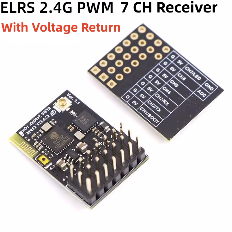 ELRS 2.4G PWM 7CH 6CH CRSF Rec - огляд і ціна Drone Rc Controller And Receiver