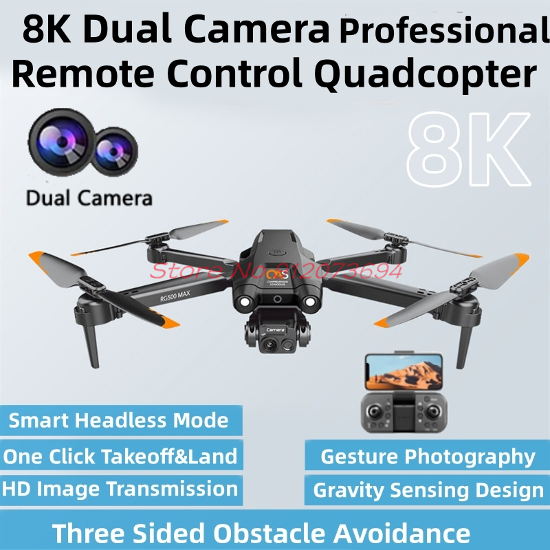 8K Dual Camera RC Drone  3D Ro - огляд і ціна Drone Rc Folding