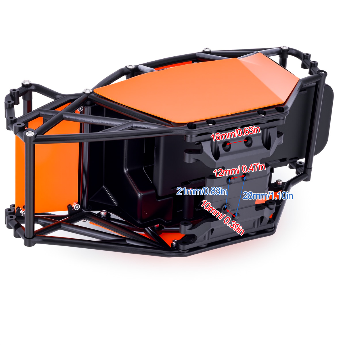 Nylon Roll Cage Rock Buggy She - огляд і ціна Rc Rock Crawler