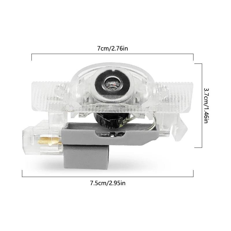 2Pcs LED Projector Lamp Car Do - огляд і ціна Drone Lidi Rc