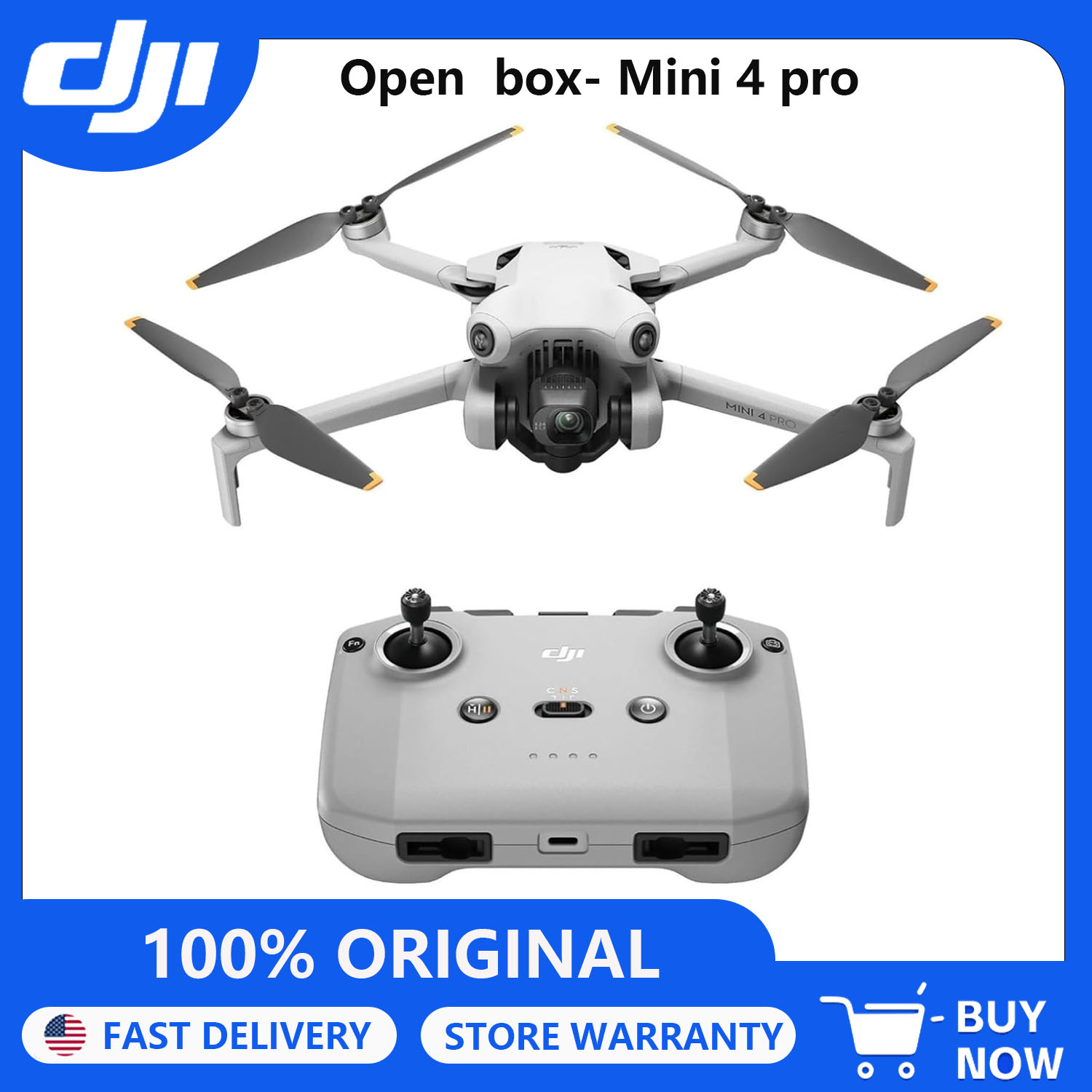 Open Box-DJI Drones Mini 4 Pro - огляд і ціна Drone Dji Rc Mini 3